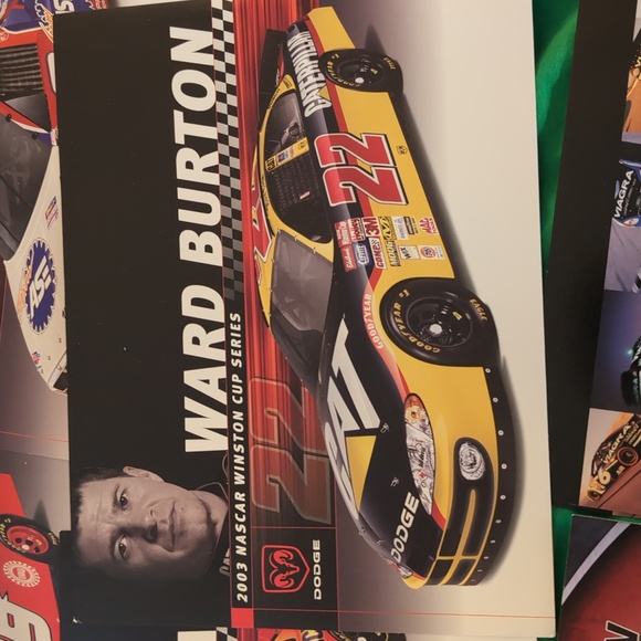Nascar Mini Poster Bundle Some Signed by Drivers - Picture 7 of 16